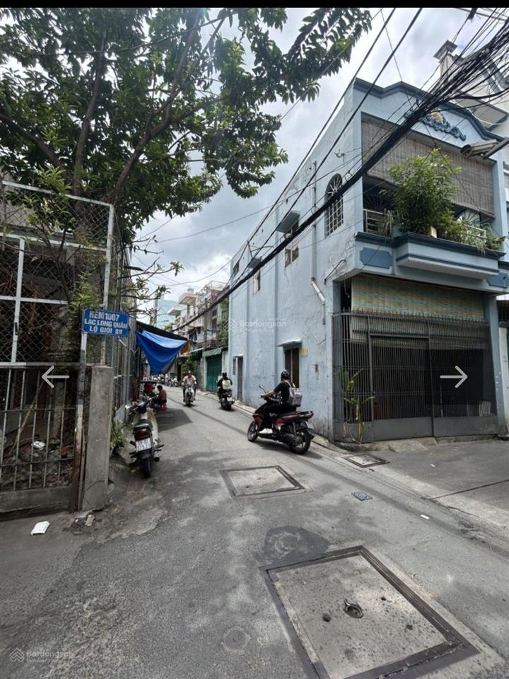 Hẻm xe hơi ngay chợ nhỏ hồng lạc  bùi thế mỹ thông hẻm 1007 lạc long quân tân bình