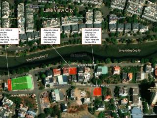 Cần bán đất tại kdc thủ thiêm, đất ođt, kế sông giồng ông tố