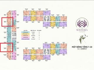 Gấp cần bán căn 3pn 109m2 sẵn sổ, tòa w1 đẹp nhất wisteria, không view nghĩa trang chỉ 7,99 tỷ