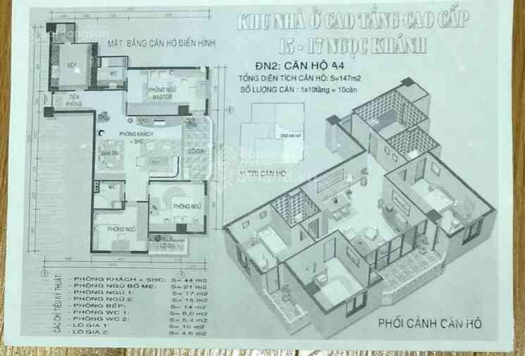 Chính chủ bán chung cư 1517 ngọc khánh120tr/m136mtầng 17view hồ giảng võcòn thương lượng sâu