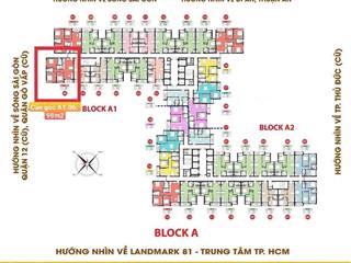 Căn góc 3pn  3wc đẹp nhất dự án  ưu đãi hiếm có