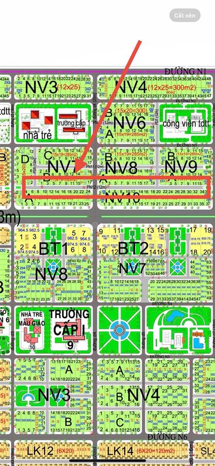 Nhà vườn dự án hud nhơn trạch đồng nai giá chỉ hơn 9tr/m, đường 12m