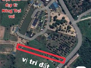Chính chủ bán đất sát fram nông trại vui 1 05 tỷ 1155m2 giá ưu đãi qh dldv
