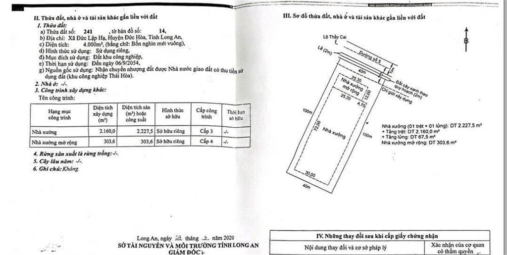 Bán nhà xưởng kcn thái hòa đức lập hạ, đức hòa- mộc, cơ khí, vật tư nông nghiệp.
