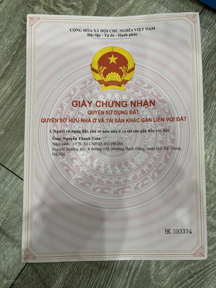 Chính chủ Bán nhà mặt phố 2 mặt tiền 202 ngô gia tự, 16,2 tỷ, 46m2,vị trí đẹp trung tâm