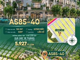 Bán căn liền kề vinhomes sg park giá tốt nhất rổ hàng tts chỉ 5,4 tỷ full vat và pbt