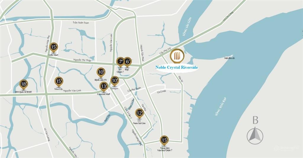 Bán căn 2pn noble crystal riverside dt lớn 100m2 giá thanh toán sớm 7,9 tỷ (đã vat) siêu đẹp