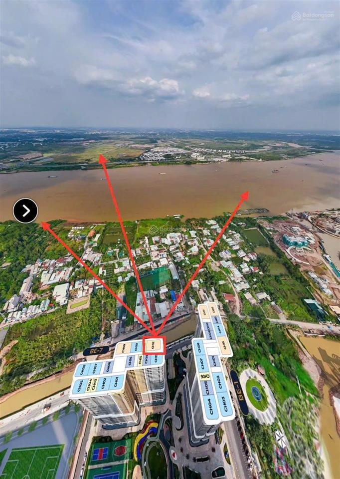 Bán căn 3pn the beverly view sông thơ mộng, mát mẻ, view thoáng không bị chắn