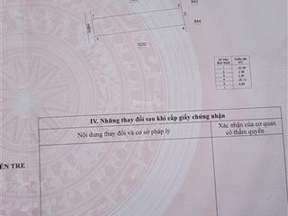 Bán đất tại phường 7, bến tre, 399 triệu, 120m2.