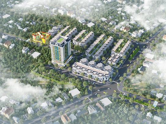 Căn góc 115m2 ,5 tầng 1 tum,2 mặt tiền,mặt đường trước mặt 15m  phù hợp đầu tư cho thuê kinh doanh