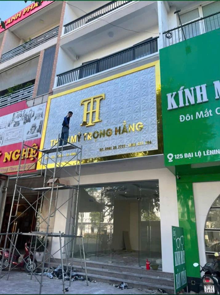 SANG NHƯỢNG THẨM MỸ VIỆN - VỊ TRÍ ĐẮC ĐỊA TP VINH - GIÁ TỐT ĐẦU TƯ