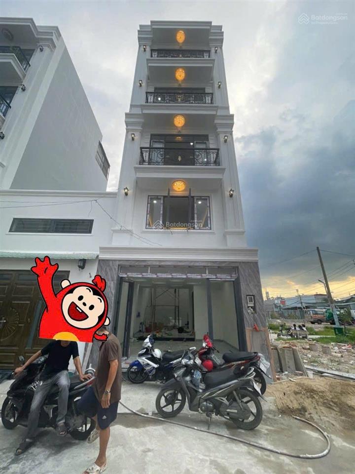 9,5 tỷ nhà 5t mới 100% thang máy phường hiệp bình chánh phạm văn đồng 51 m2 ngang 4,8m, hướng đông