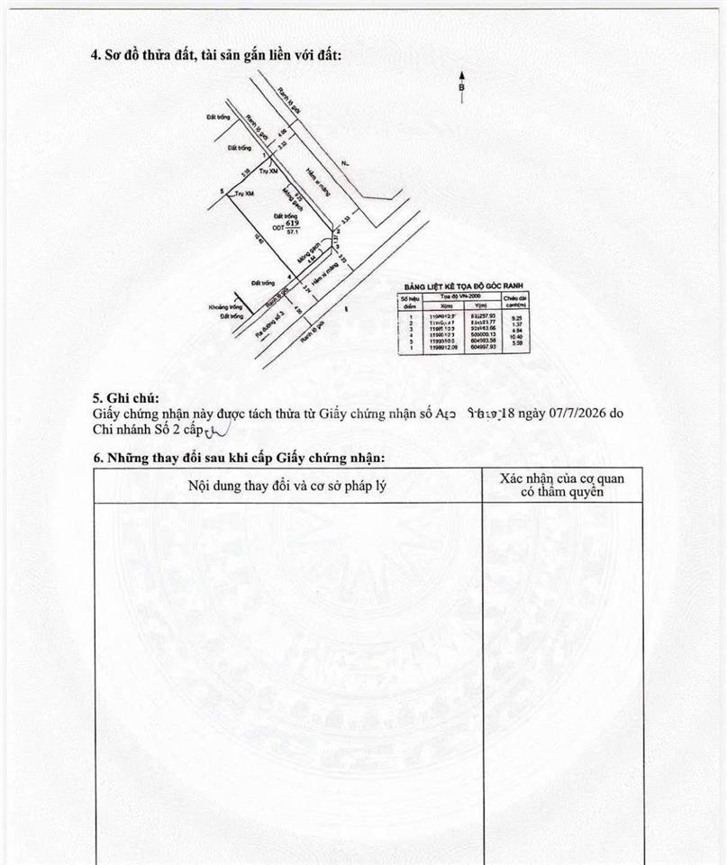 6,2 tỷ hướng đông nam nguyễn khuyến, đường số 3 hiệp bình phước, 5,59 x 10,40m, 57m2, không lùi sau