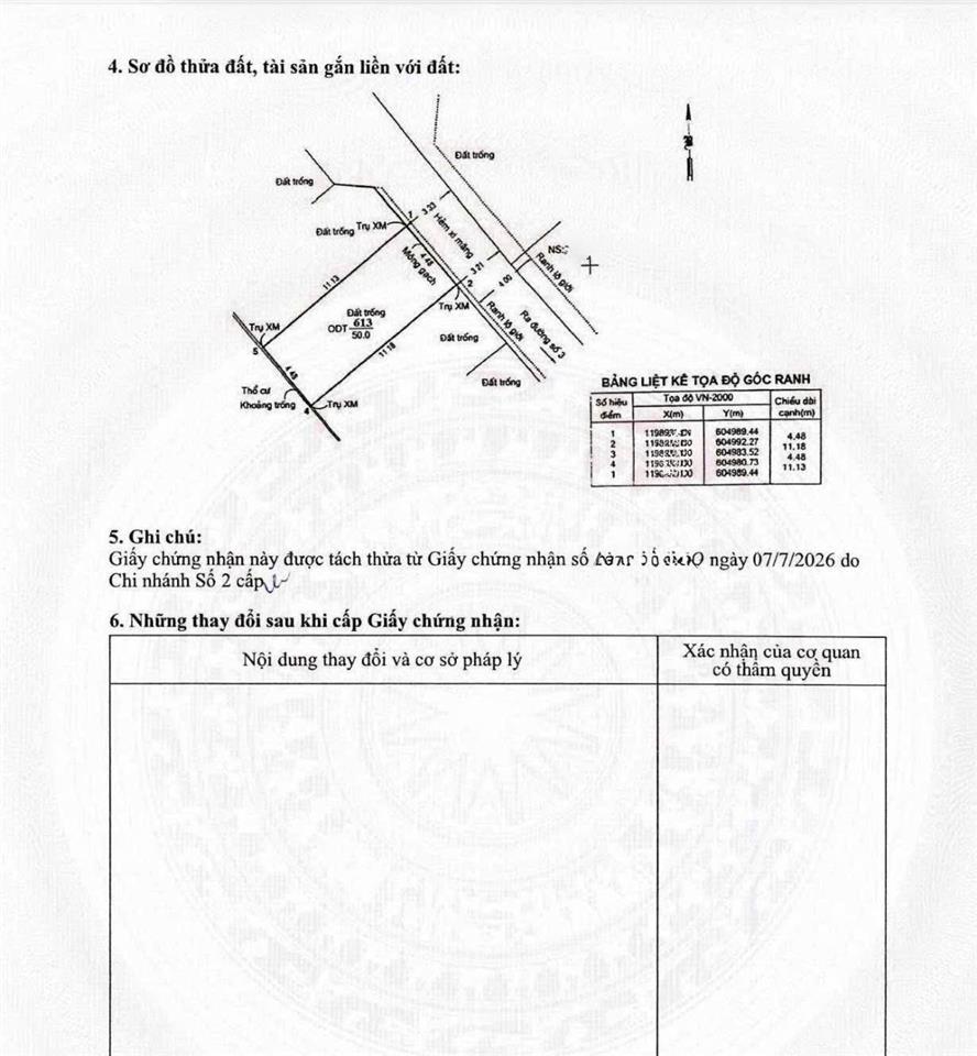 5,5 tỷ vạn phúc. đường số 3 hiệp bình phước 4,48 11,18m 50m2 đông bắc không lùi sau | 5,5 tỷ