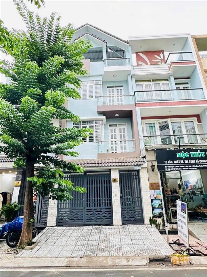 13 tỷ giảm 1 tỷ nhà 4 tầng mặt tiền kinh doanh đường số 3 khu thanh niên hiệp bình 5x21.5 (106m2)