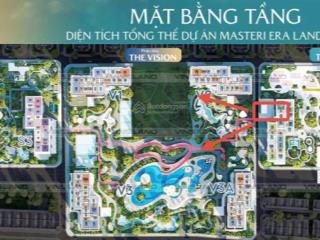 Căn studio view công viên nội khu đẹp nhất dự án masteri era landmark  vốn chỉ hơn 500 triệu