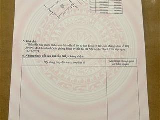 Siêu phẩm đất đẹp ngay mặt trục tỉnh lộ 446 nhìn sổ đã thấy mê yên trung  thạch thất (hoà lạc)