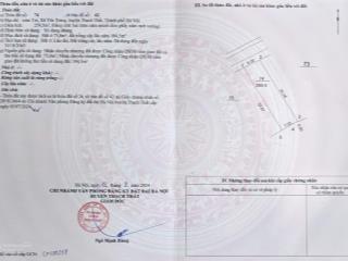 Bán đất trục chính đồng tơi, yên trung (tpvt hoà lạc)  259m2  vị trí đắc địa, tiềm năng sinh lời