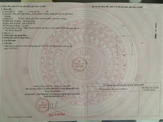 Chính chủ bán lô đất đường thống nhất