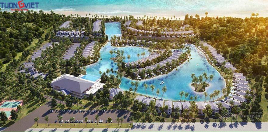 Bán biệt thự vinpearl bãi dài giá 7 tỷ. đang cho vinpearl thuê, cam kết lợi nhuận 1,4 tỷ/năm