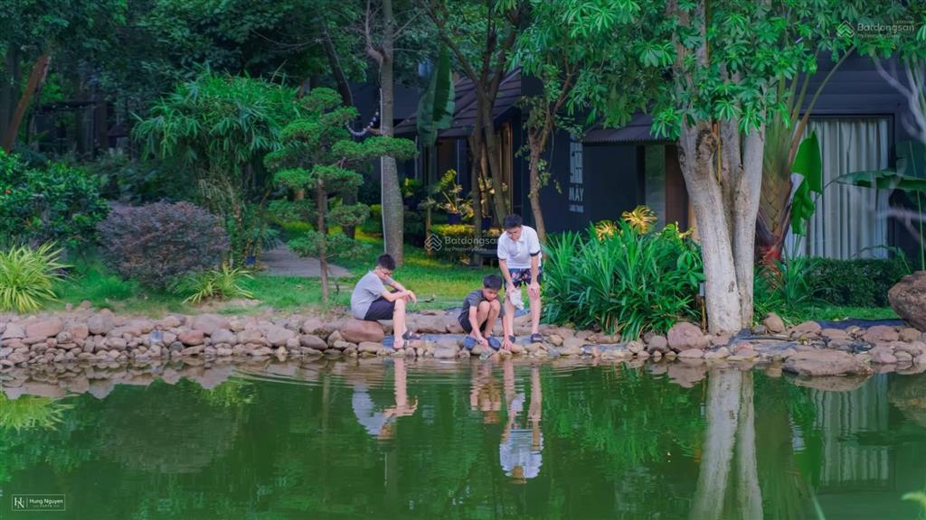 Chỉ 2,3 tỷ sở hữu villa nghỉ dưỡng nổi tiếng ba vì quần thể 3ha đang vận hành dòng tiền tốt