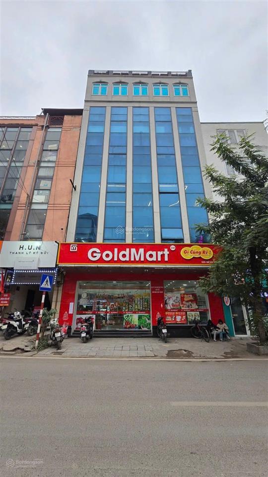 Lô góc hiếm 3 thoáng mặt phố đê la thành 8 tầng + hầm, mặt tiền 9m hiện đang cho thuê 150tr/tháng