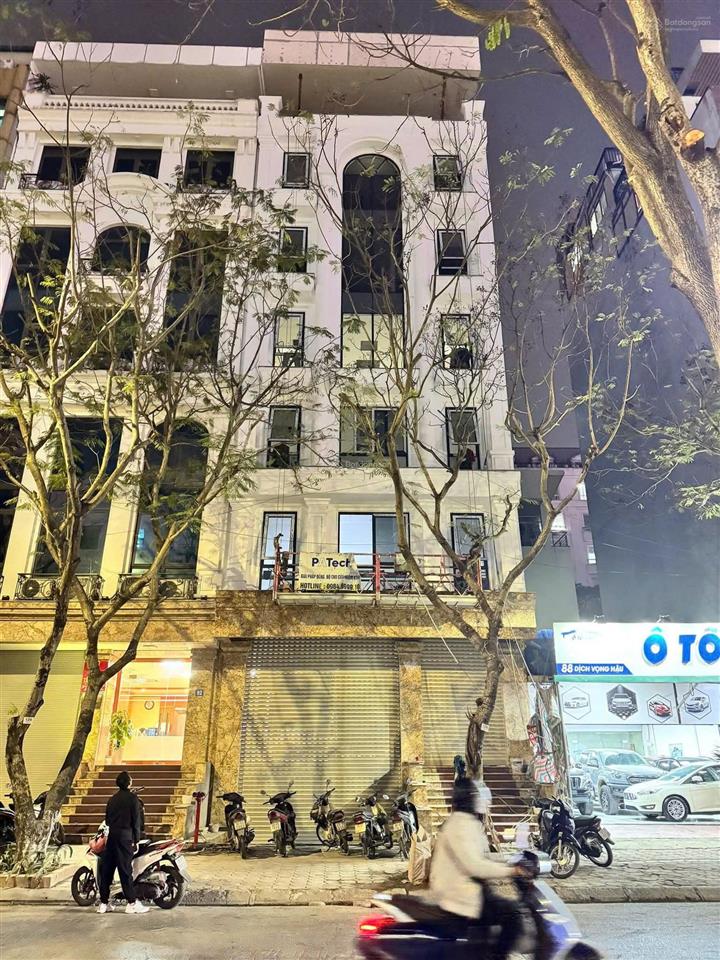 Chủ có việc cần hạ sâu căn mặt phố thái hà diện tích 110m², tòa nhà 7 tầng đang cho thuê 100tr/th