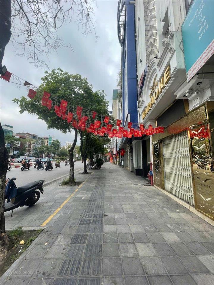 Dòng tiền ổn định 200 triệu/tháng mặt phố trần khát chân vỉa hè lớn 6m diện tích 175m,mặt tiền 5.5m