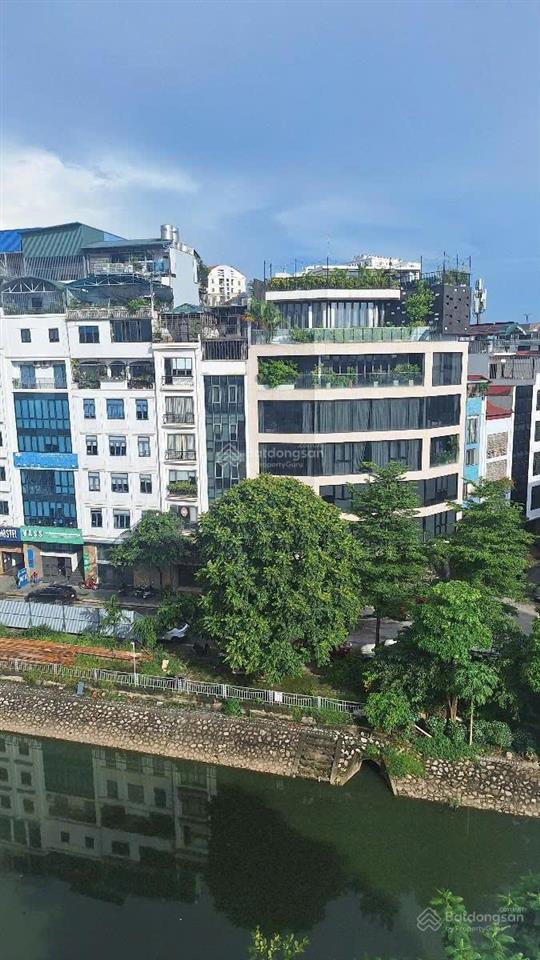 Hàng hiếm lê trọng tấn dt 55m2 mặt phố, view sông, tòa 7,5 tầng, 2 vỉa hè chỉ 30 tỷ