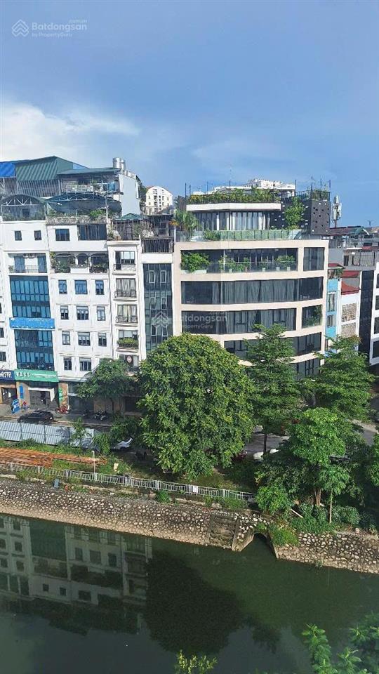 Hàng hiếm lê trọng tấn dt 55m2 mặt phố, view sông, tòa 7,5 tầng, 2 vỉa hè chỉ 30 tỷ