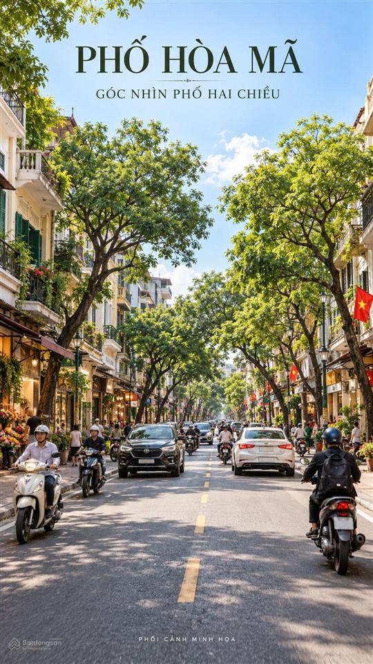 Muốn chủ động địa điểm kinh doanh? cân nhắc nhà phố hòa mã 31 tỷ
