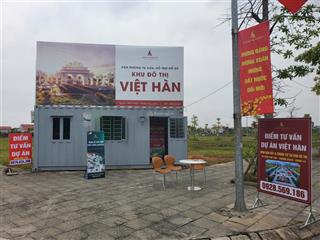 Bán đất nền dự án tại khu đô thị việt hàn, 1,9 tỷ, 106,9 m2, đẹp, nhiều tiện ích
