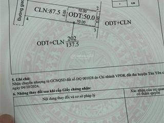 Bán đất tại xã nhã nam, bắc giang, 599 triệu vnd, 138 m2 hàng hiếm