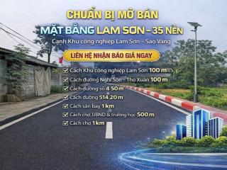 Bán quỹ đất nên đối diện kcn lam sơn  sao vàng