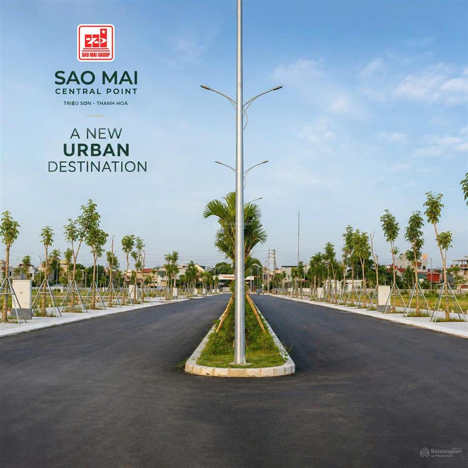 Bán đất nền sao mai minh sơn  triệu sơn. giá chỉ 14,05tr/m2