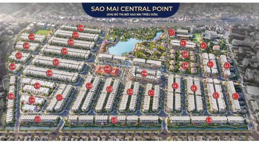 Bán đất nền sao mai minh sơn  triệu sơn. giá chỉ 14,05tr/m2