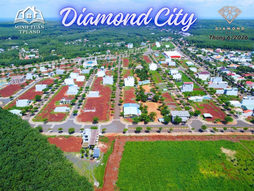 Bán gấp đất tại diamond city lộc ninh, giá thỏa thuận, 100m2