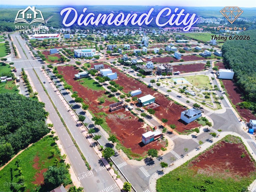 Bán gấp đất tại diamond city lộc ninh, giá thỏa thuận, 100m2