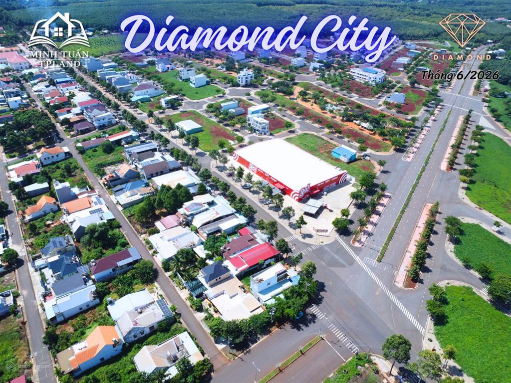 Bán gấp đất tại diamond city lộc ninh, giá thỏa thuận, 100m2