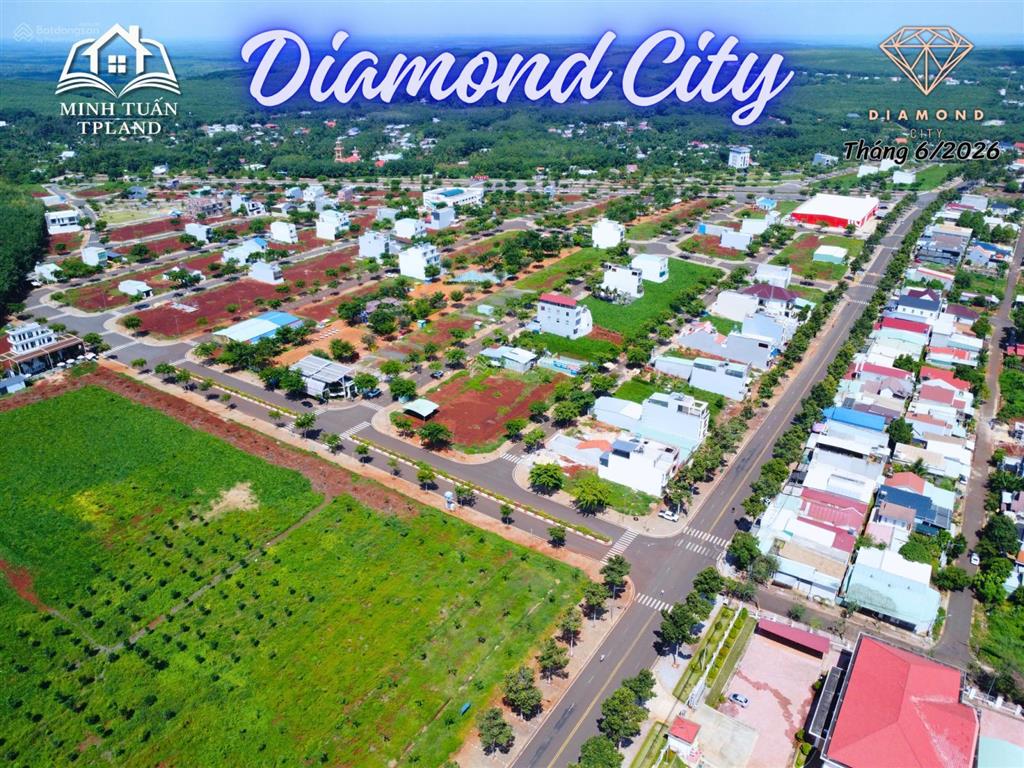 Bán gấp đất tại diamond city lộc ninh, giá thỏa thuận, 100m2