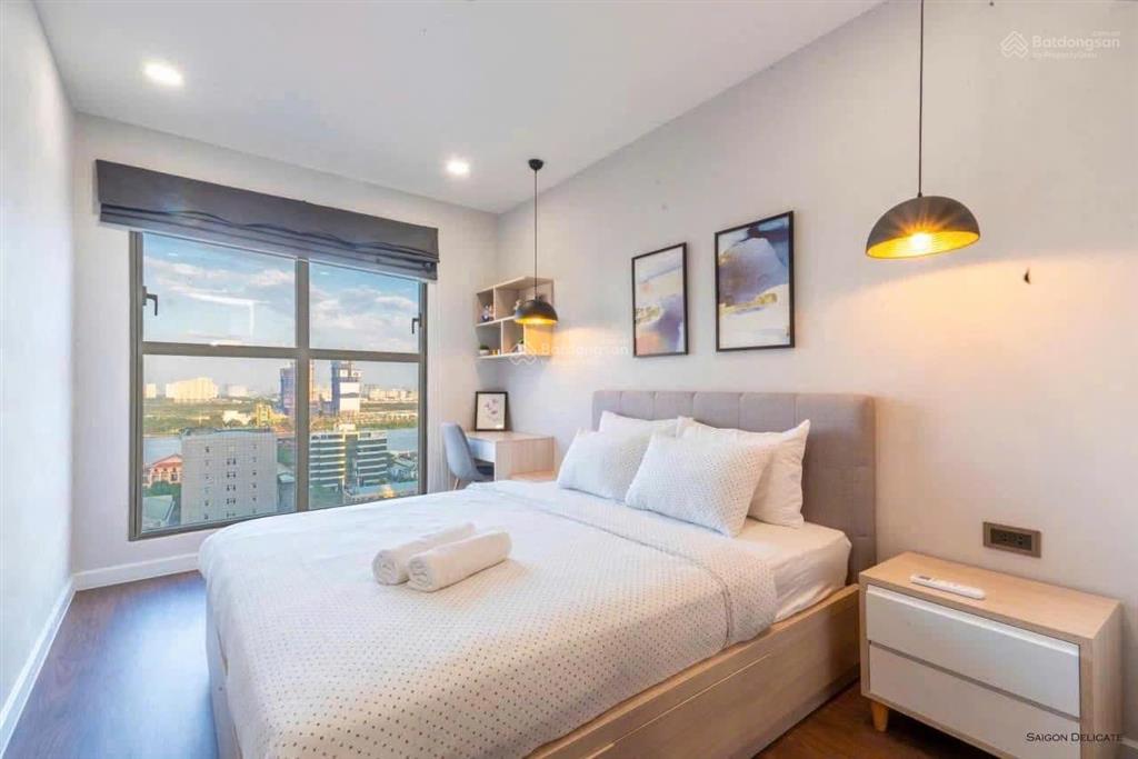 Cho thuê căn hộ saigon royal quận 4 2pn, 29triệu full nội thất, view sông pháo bông