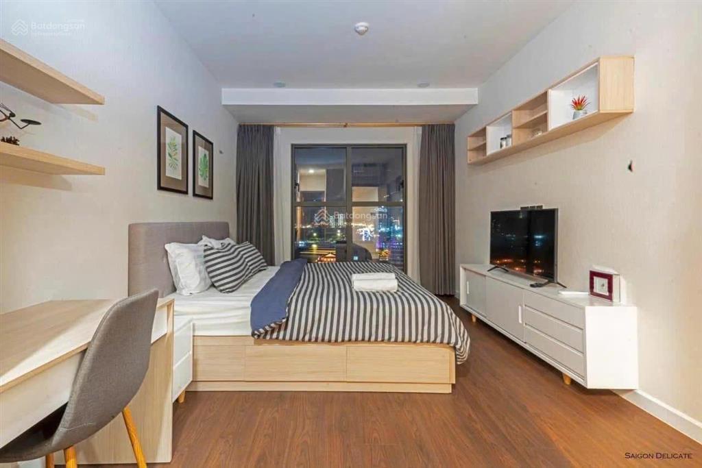 Cho thuê căn hộ saigon royal quận 4 2pn, 29triệu full nội thất, view sông pháo bông