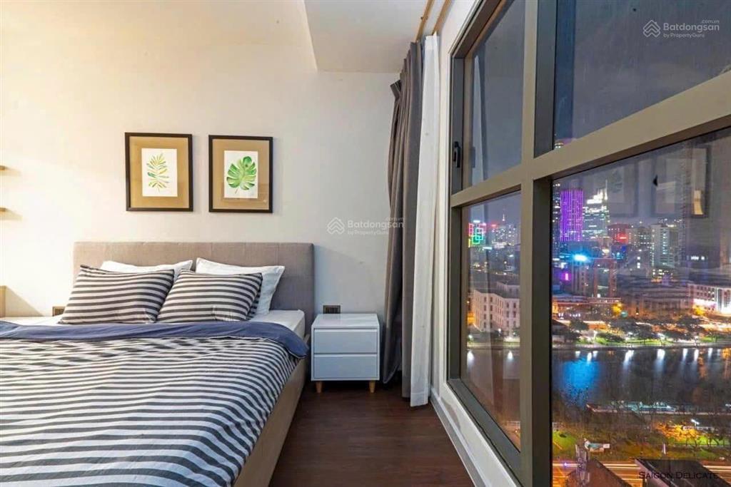 Cho thuê căn hộ saigon royal quận 4 2pn, 29triệu full nội thất, view sông pháo bông