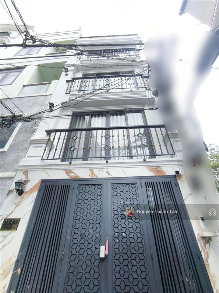 Gần dương quảng hàm, hẻm xe hơi, 5 tầng mua về vừa ở vừa cho thuê  40m2 (4x10)