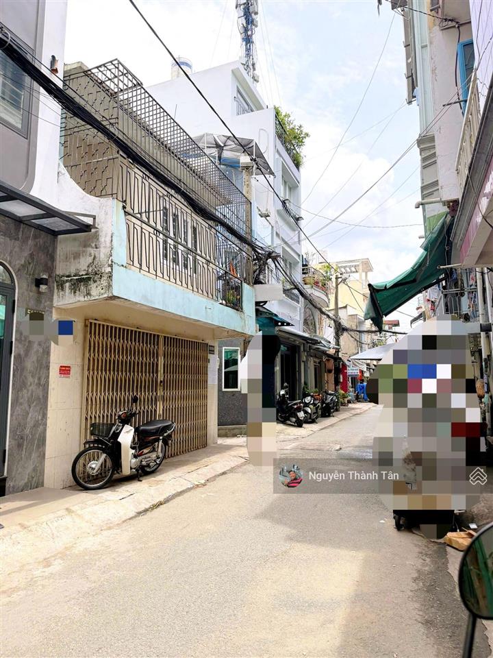 Hẻm xe tải , vạn kiếp bình thạnh, ngang 5m, sổ vuông a4 , nhà cũ tiện xây mới