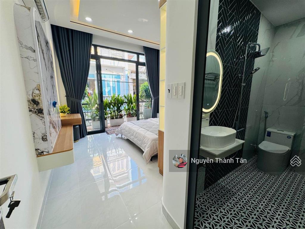 4 tầng mới, 56m2 (4*14m), gò vấp, tặng nội thất