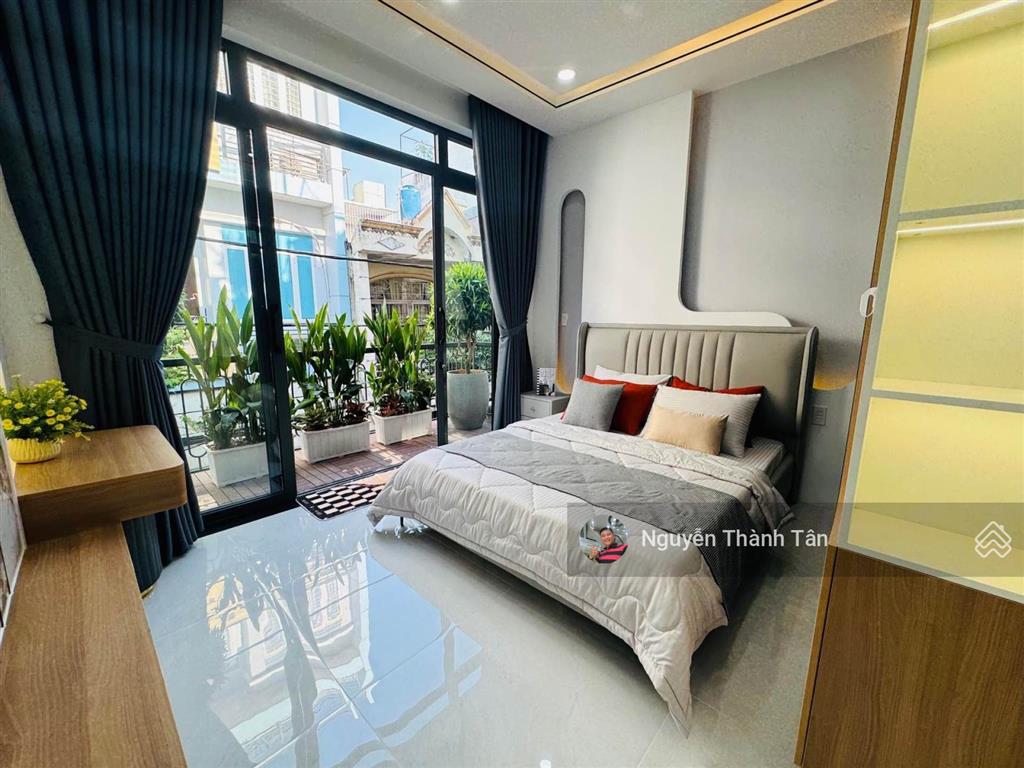 4 tầng mới, 56m2 (4*14m), gò vấp, tặng nội thất