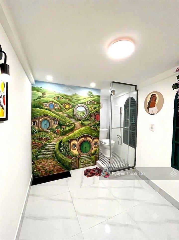 Cho thuê nhà 3 tầng 2 phòng ngủ, đường nguyễn văn đậu, trần bình trọng, bình thạnh