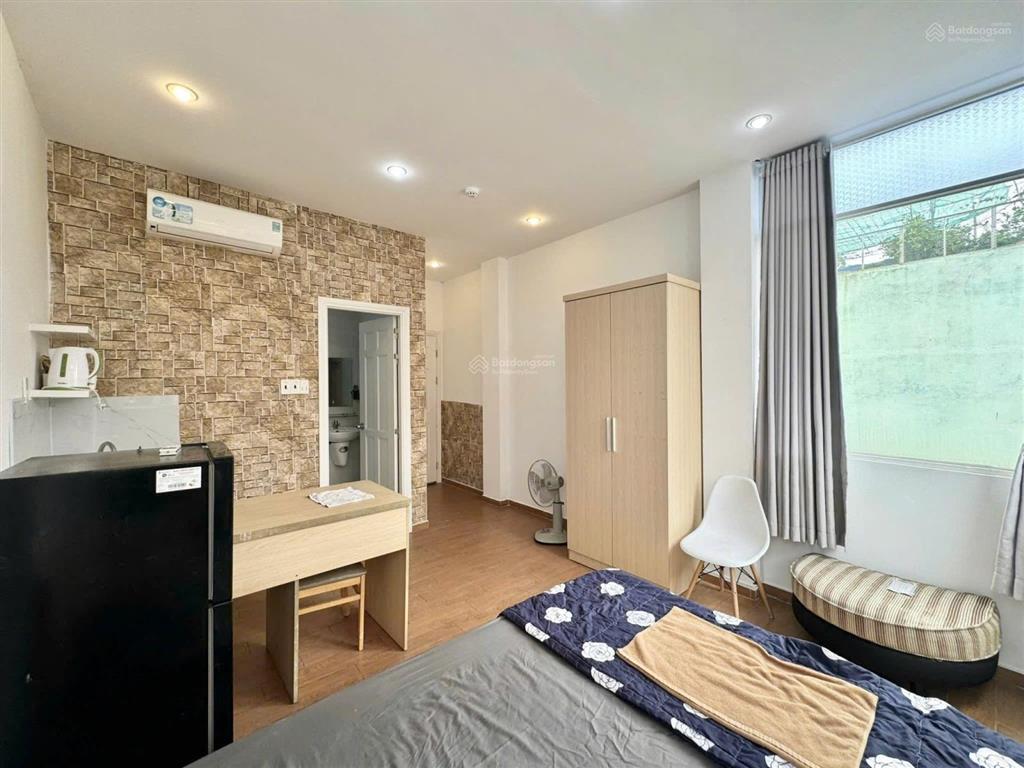Cho thuê phòng studio cửa sổ thoáng , thang máy  ngay đại học kiến trúc quận 3  dinh độc lập q1