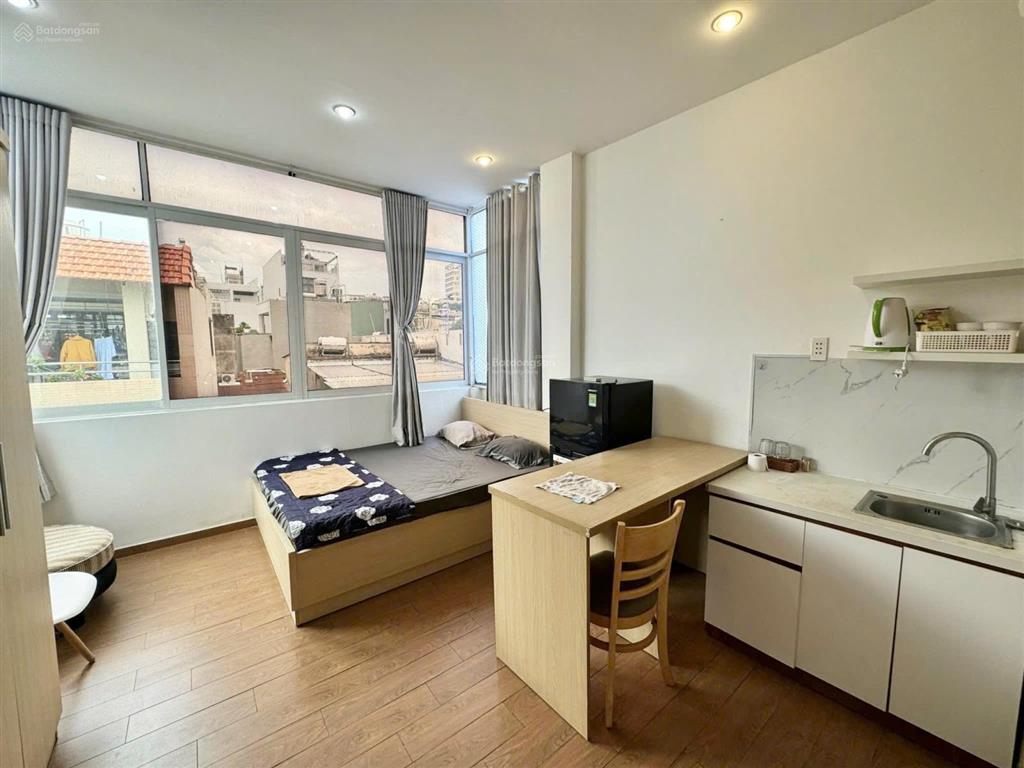 Cho thuê phòng studio cửa sổ thoáng , thang máy  ngay đại học kiến trúc quận 3  dinh độc lập q1
